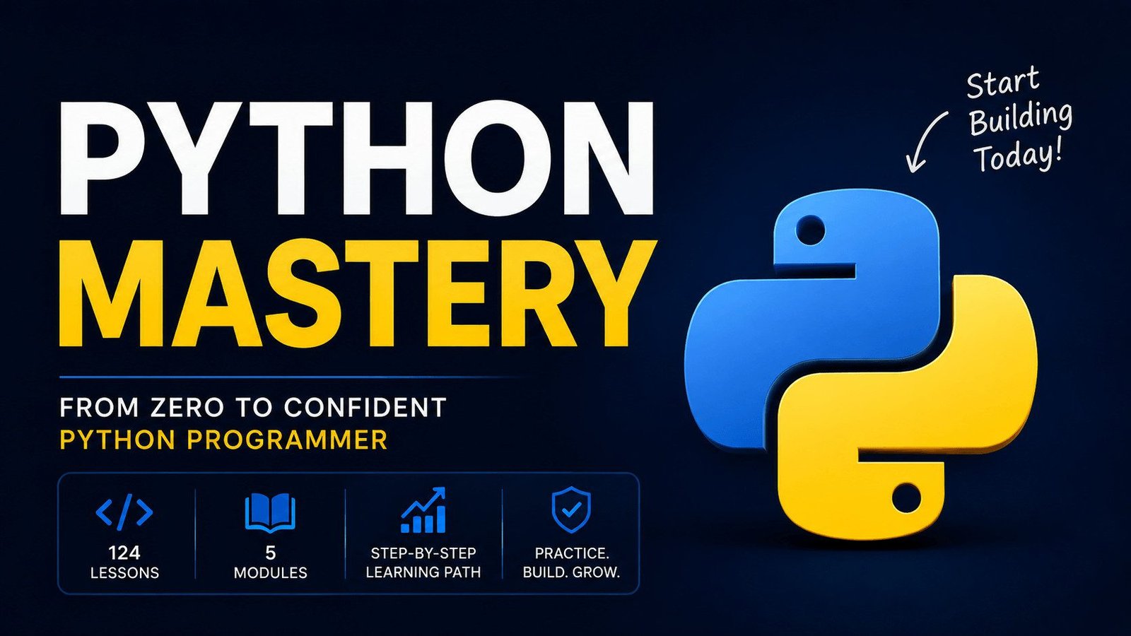 Home 10 Python Mastery — From Zero to Confident Python Programmer